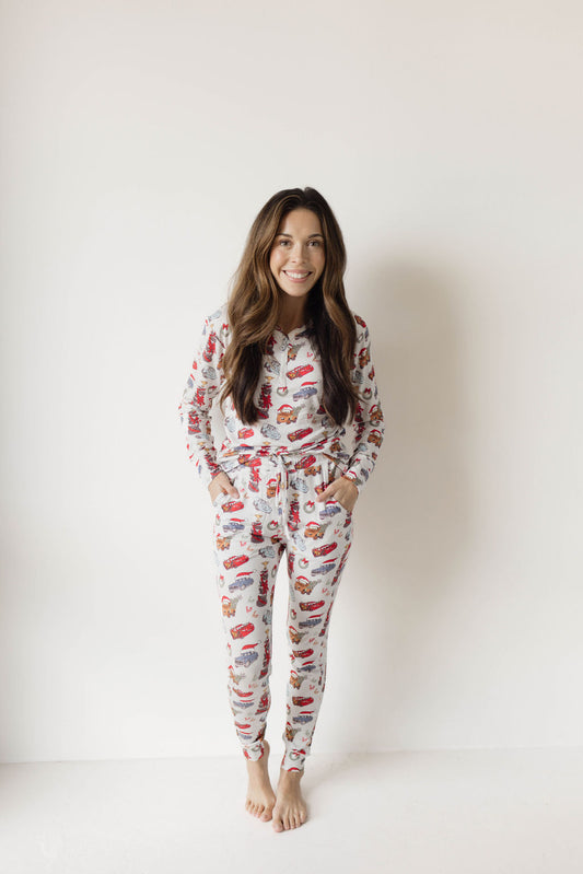 Christmas Cars: Womens PJ Set